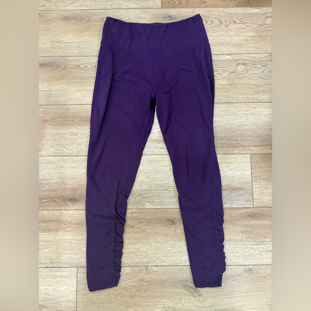 Bally Total Fitness Purple Leggings